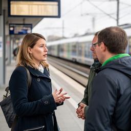 Blaulicht-Expertin Toria Raasch an einer Feuerwache in der Region